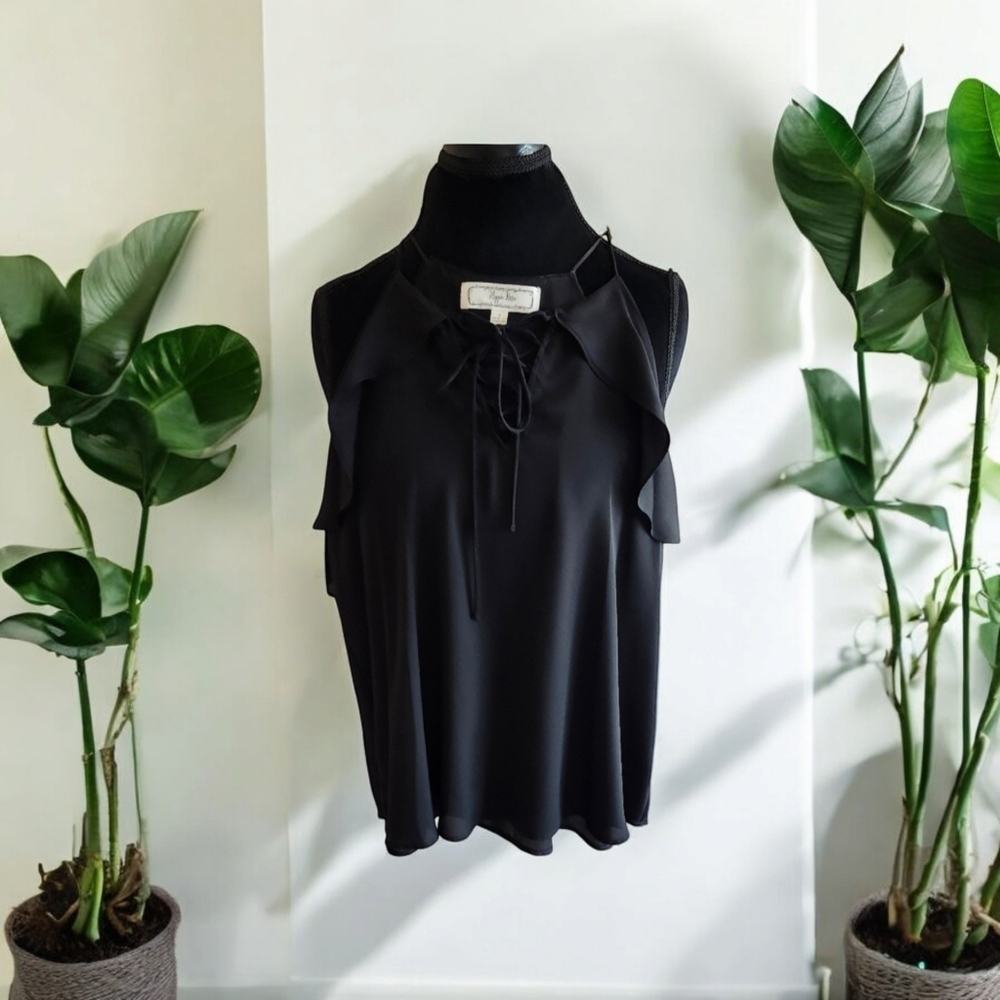 NWOT Stunning Flowy Blouse - Picture 4 of 8